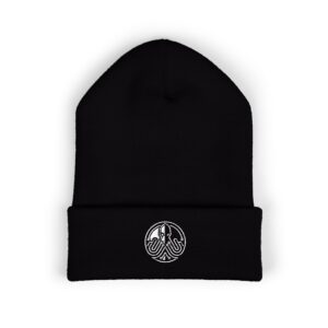 Classic Cuffed Beanie -Black
